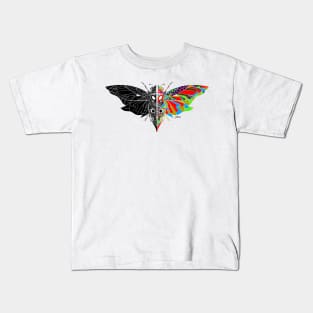 cicada in death art monster ecopop wallpaper Kids T-Shirt